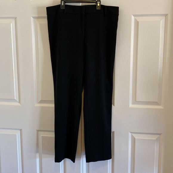 Elliot Lauren Classic Straight Leg High Waist Black Pants - Picture 3 of 6
